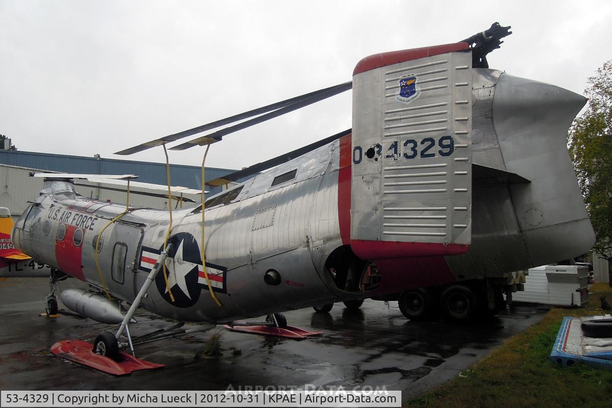 53-4329, Vertol H-21B Workhorse (PV-22) C/N B.79, At the Museum of Flight Restoration Center
