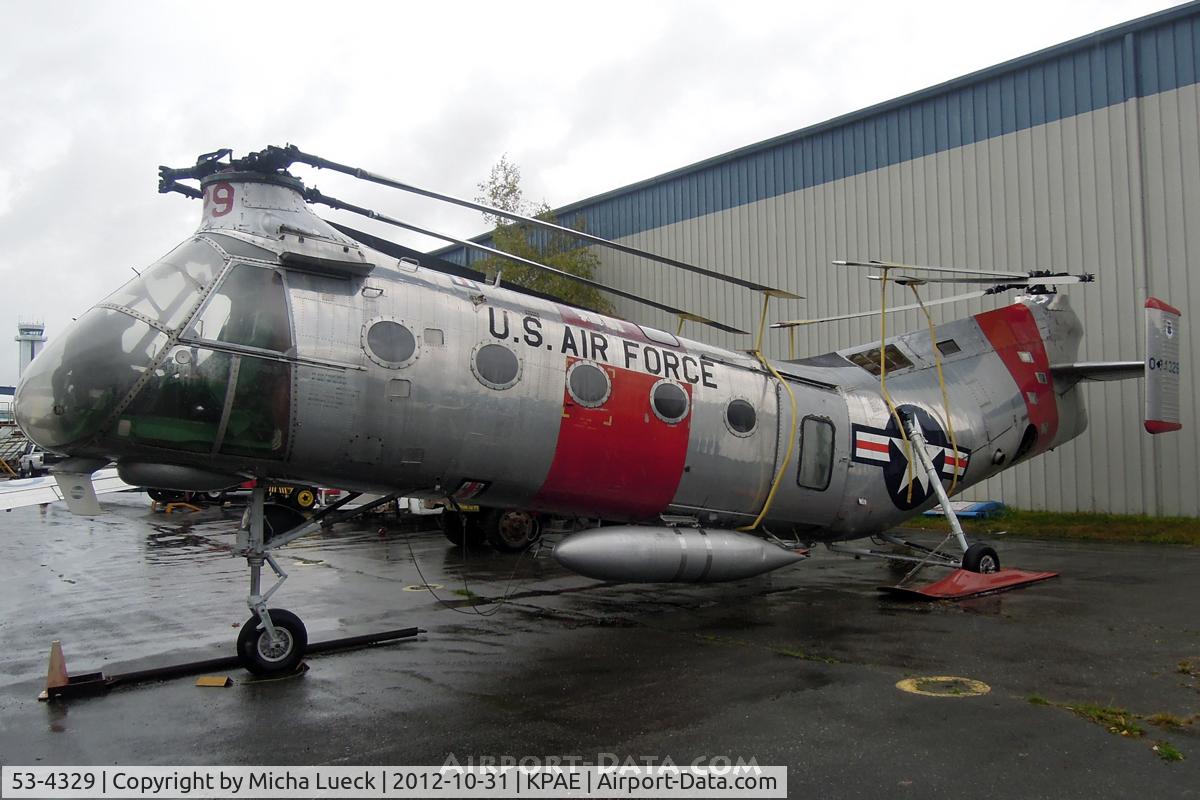 53-4329, Vertol H-21B Workhorse (PV-22) C/N B.79, At the Museum of Flight Restoration Center