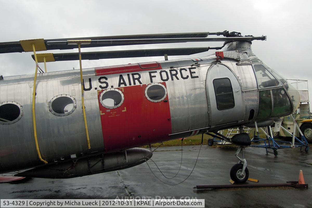 53-4329, Vertol H-21B Workhorse (PV-22) C/N B.79, At the Museum of Flight Restoration Center
