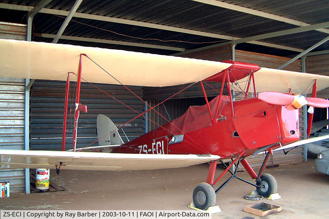 ZS-ECI, De Havilland DH-82A Tiger Moth II C/N 84969, De Havilland DH.82A Tiger Moth [84969] Orient~ZS 11/10/2003