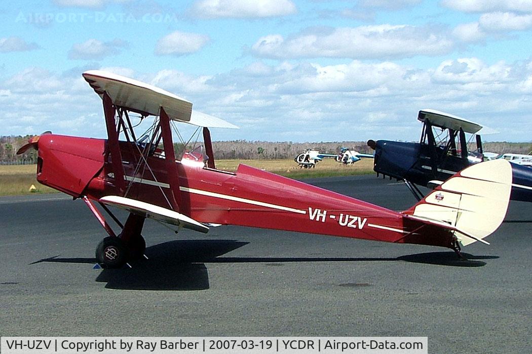 VH-UZV, 1941 De Havilland Australia DH-82A Tiger Moth C/N DHA399, De Havilland DH.82A Tiger Moth [DHA399] Caloundra~VH 19/03/2007