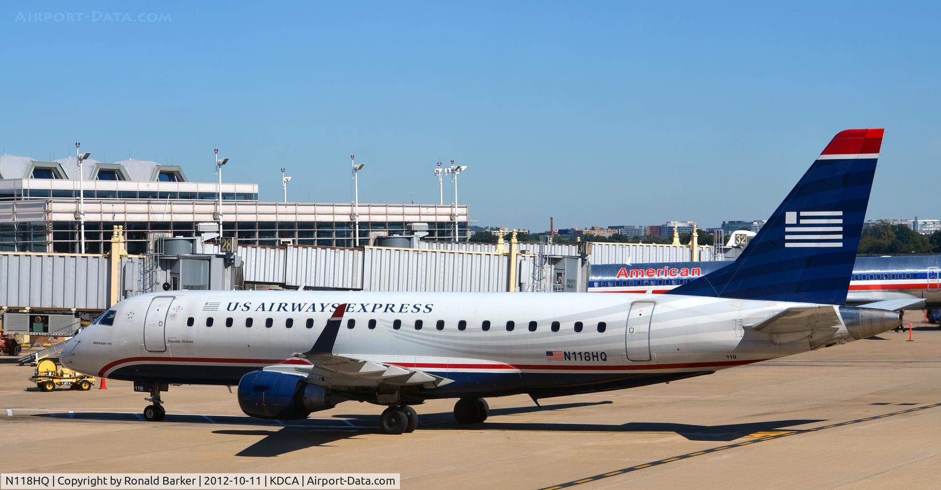 N118HQ, 2007 Embraer 175LR (ERJ-170-200LR) C/N 17000189, Taxi DCA