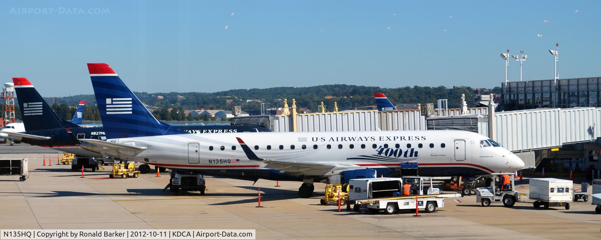 N135HQ, 2008 Embraer 175LR (ERJ-170-200LR) C/N 17000224, DCA VA