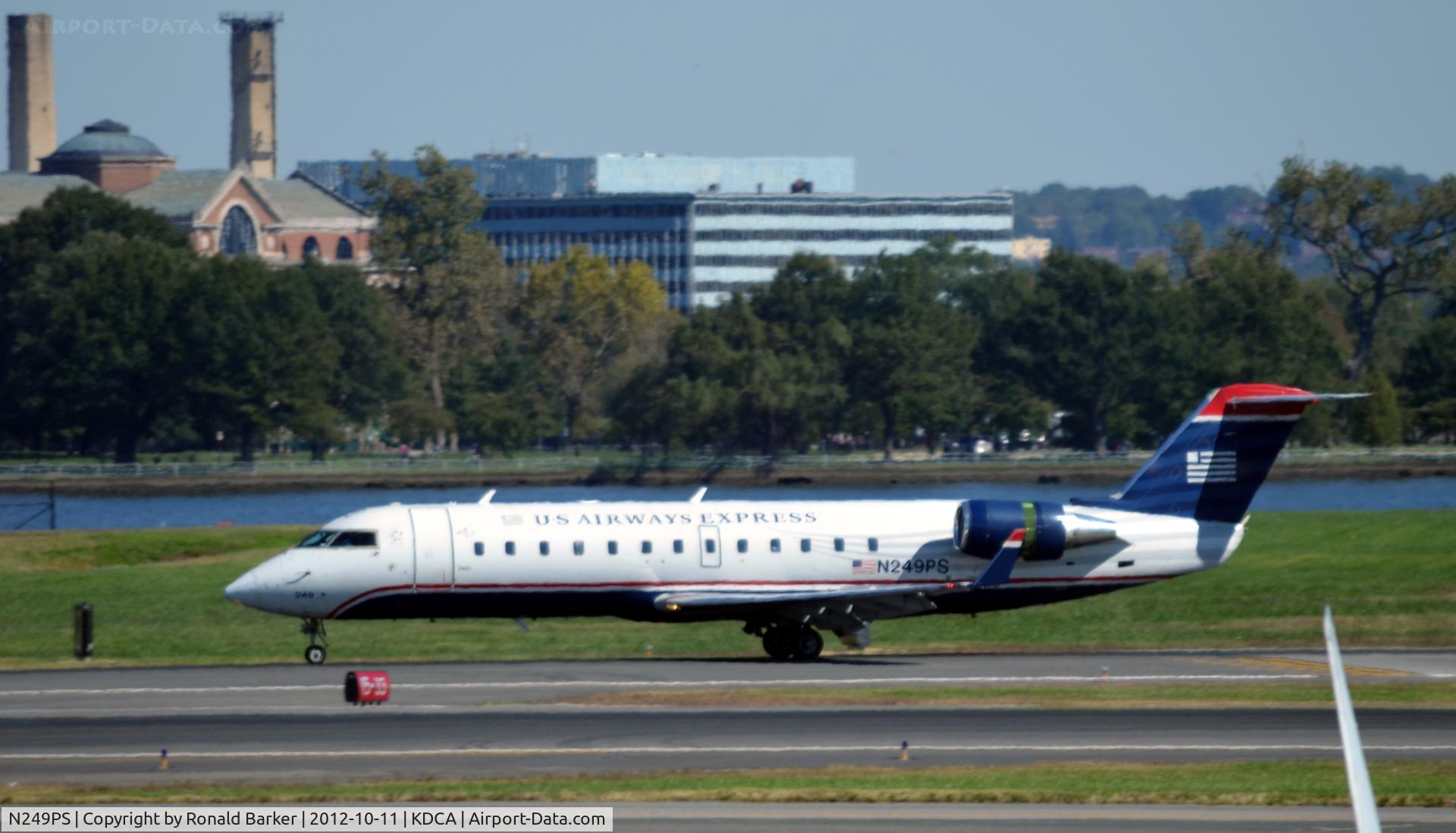 N249PS, 2004 Bombardier CRJ-200ER (CL-600-2B19) C/N 7926, Landing DCA