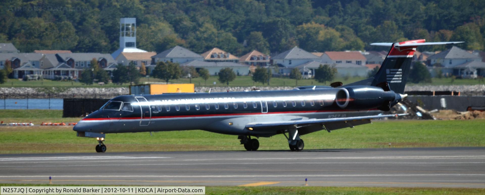 N257JQ, 2004 Embraer ERJ-145LR (EMB-145LR) C/N 14500812, Landing DCA
