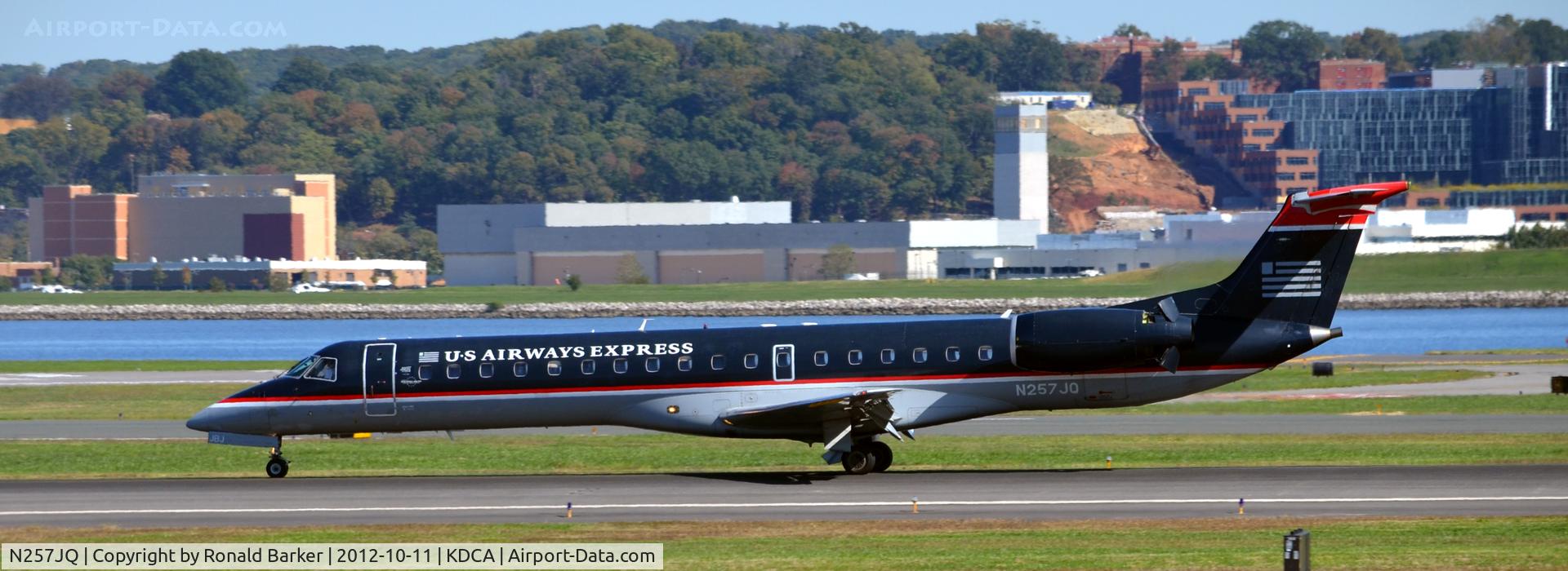 N257JQ, 2004 Embraer ERJ-145LR (EMB-145LR) C/N 14500812, Landing DCA