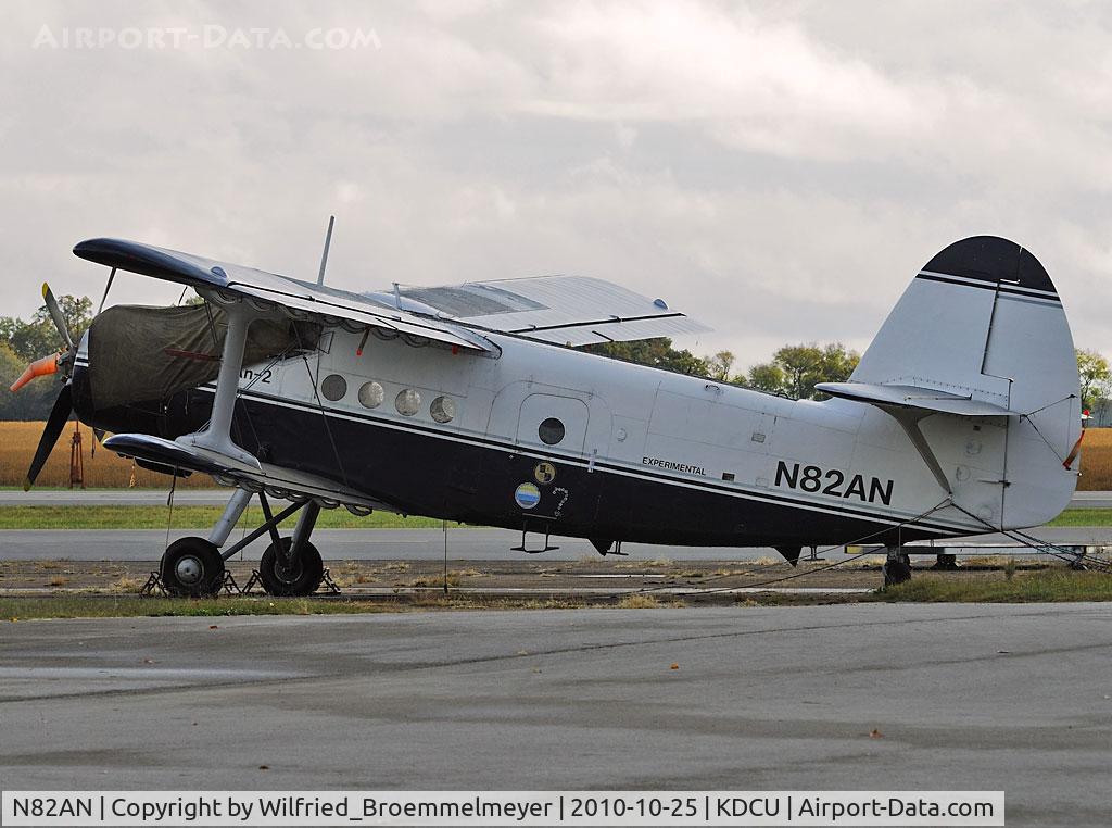 N82AN, 1982 Pzl-mielec AN-2 C/N 1G19519, After a stormy night in Northern Alabama back on tour.
