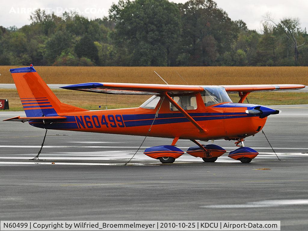 N60499, 1969 Cessna 150J C/N 15070355, Parked on Apron.