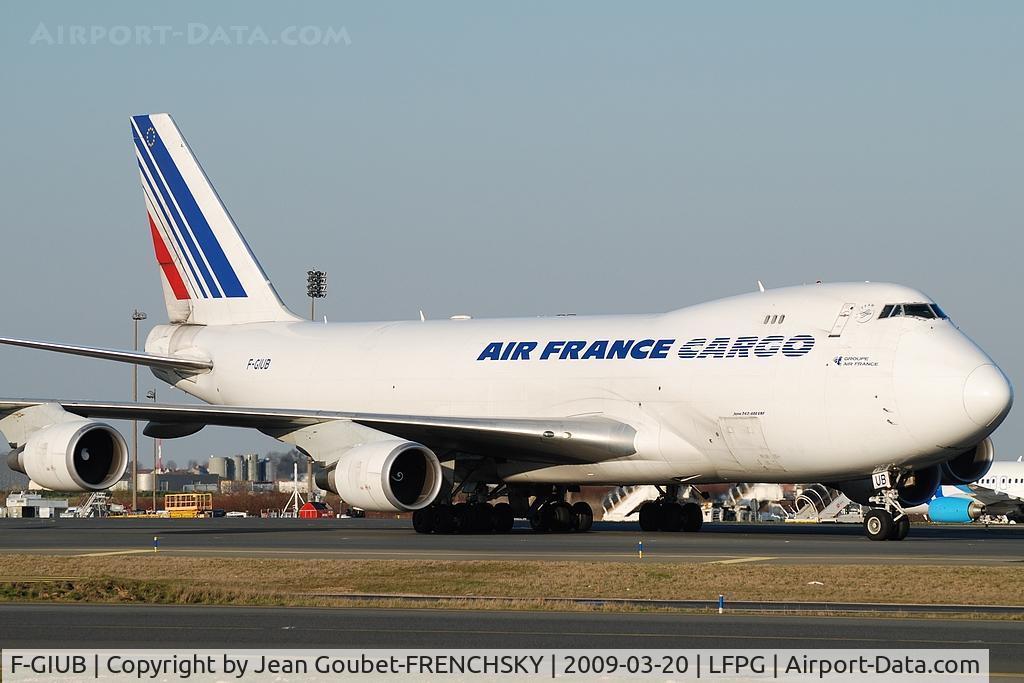 F-GIUB, 2002 Boeing 747-428F/ER/SCD C/N 33096, AF CARGO