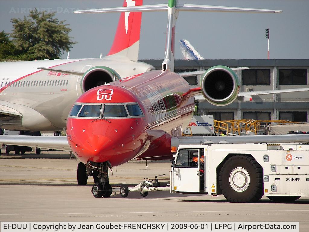 EI-DUU, 2007 Canadair CRJ-900X (CL-600-2D24) C/N 15102, MYW [8I] MyAir at CDG T3