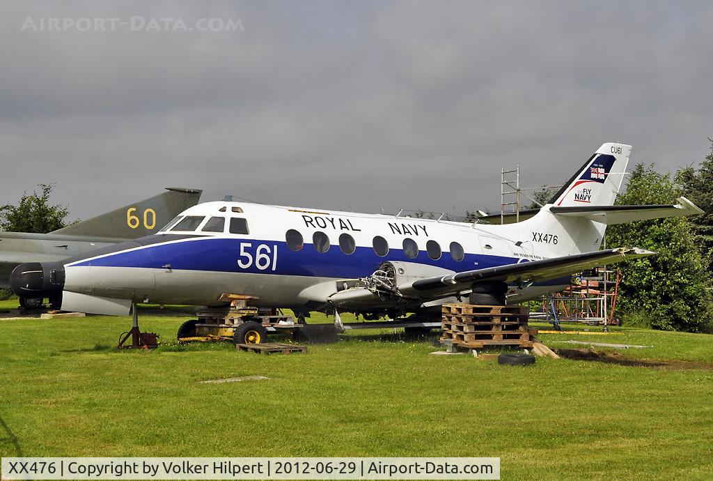 XX476, 1978 Scottish Aviation Jetstream T.2 (HP-137) C/N 216, at Hermeskeil, Museum