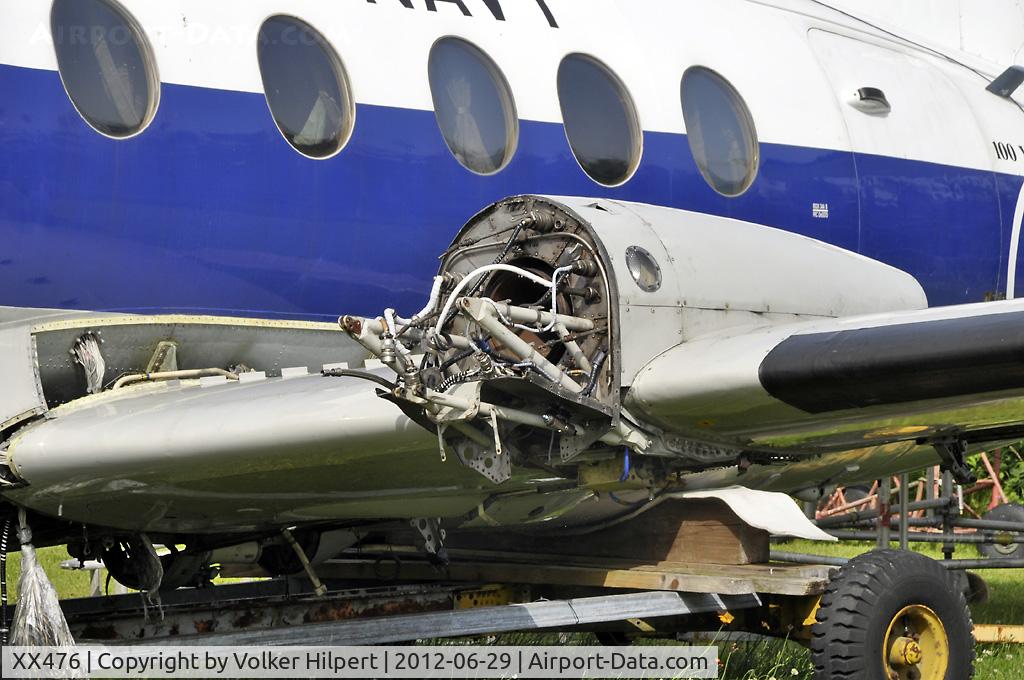 XX476, 1978 Scottish Aviation Jetstream T.2 (HP-137) C/N 216, at Hermeskeil, Museum Germany