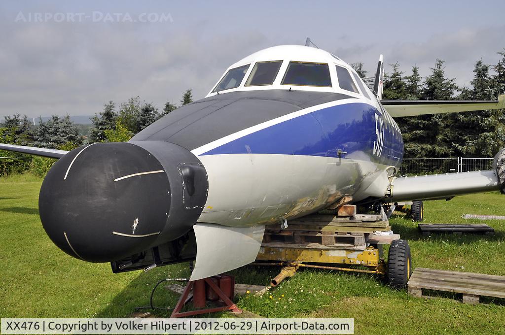 XX476, 1978 Scottish Aviation Jetstream T.2 (HP-137) C/N 216, at Hermeskeil, Museum Germany