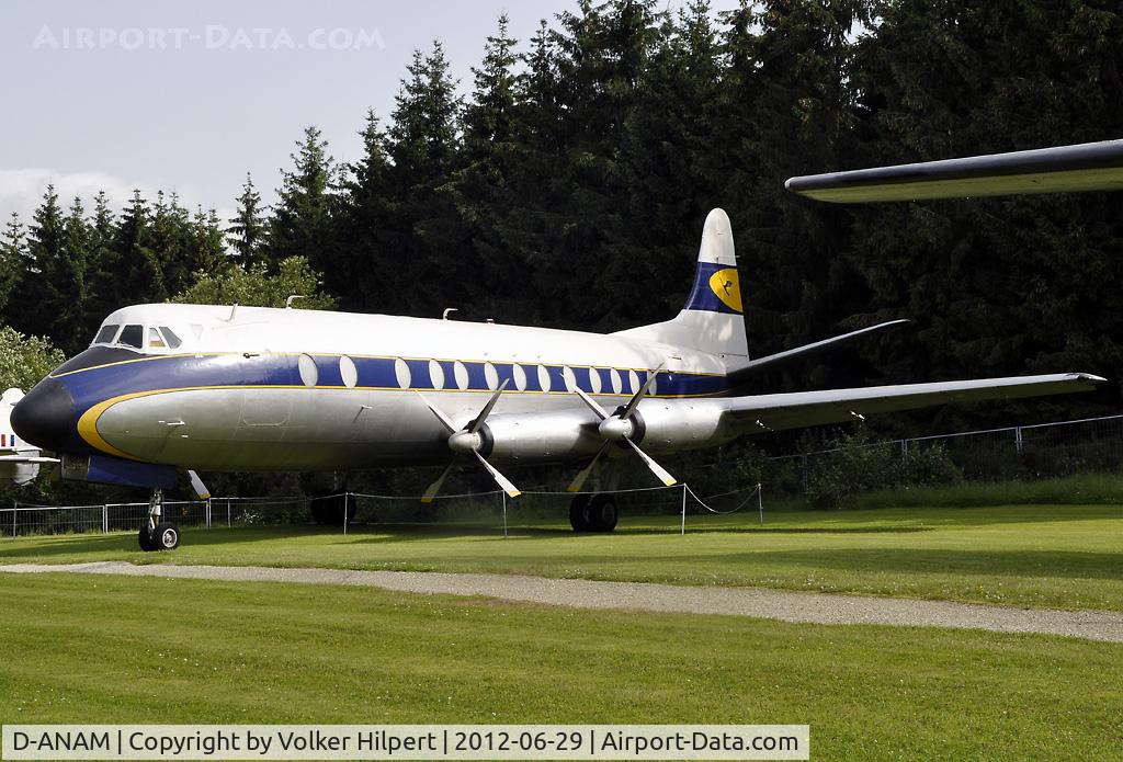 D-ANAM, 1959 Vickers Viscount 814 C/N 368, at Museum Hermeskeil, Germany