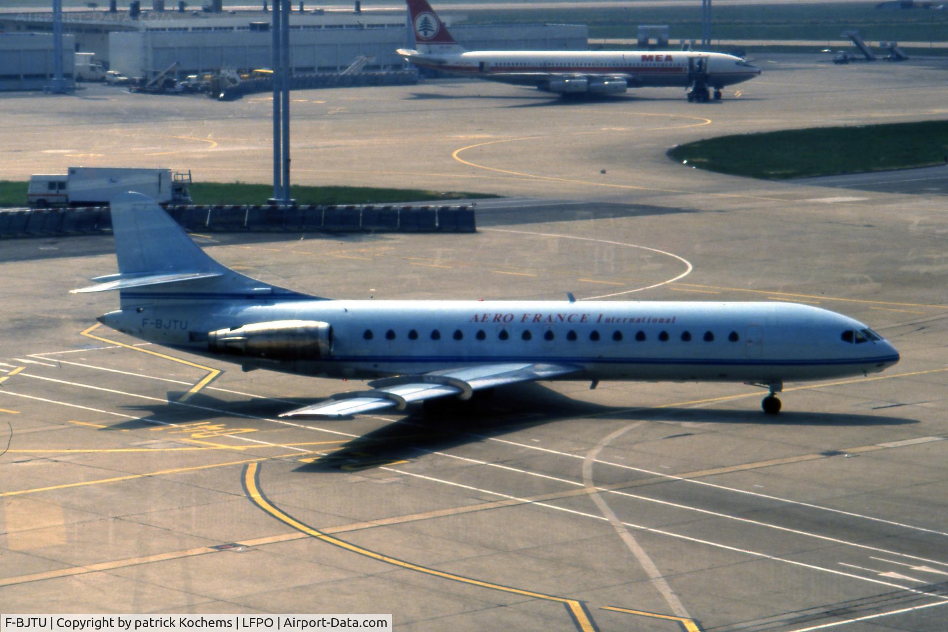 F-BJTU, 1964 Sud Aviation SE-210 Caravelle 10B3 Super B C/N 189, departure Aero France International from Paris Orly Airport