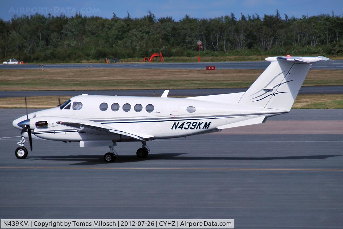 N439KM, 1985 Beech B200 Super King Air King Air C/N BB-1209, 