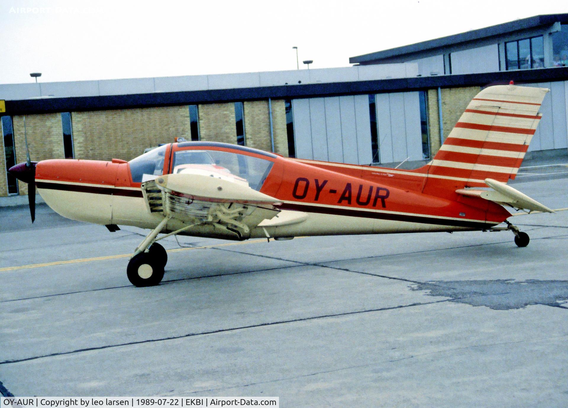 OY-AUR, 1979 Socata Rallye 235C Gaucho C/N 13261, Billund Denmark 22.7.89