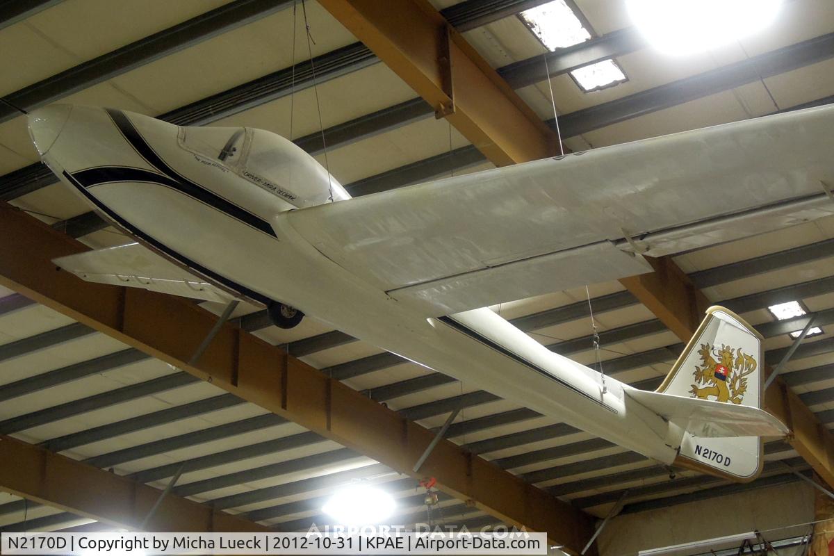 N2170D, Lunak L-107 C/N 36, At the Museum of Flight Restoration Center, Everett