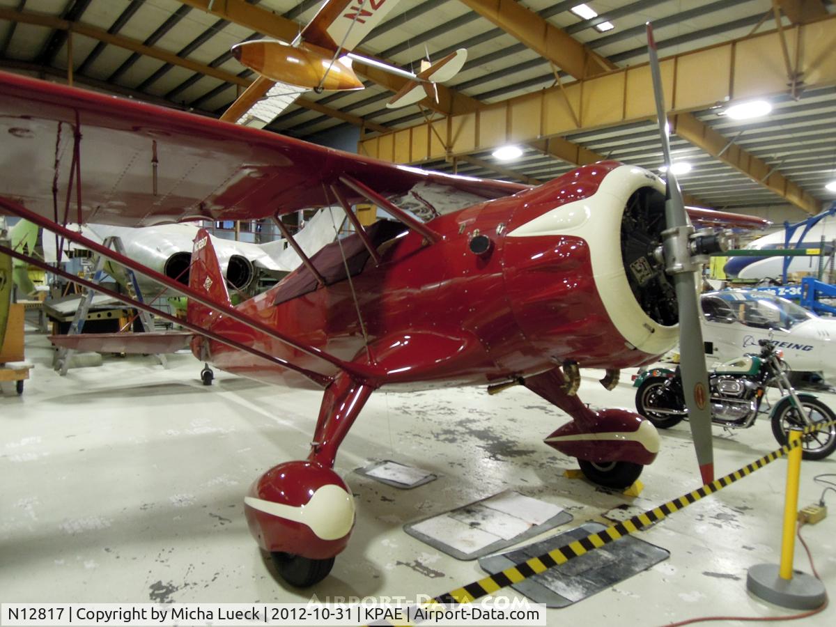 N12817, Stinson Model O C/N 10, At the Museum of Flight Restoration Center, Everett
