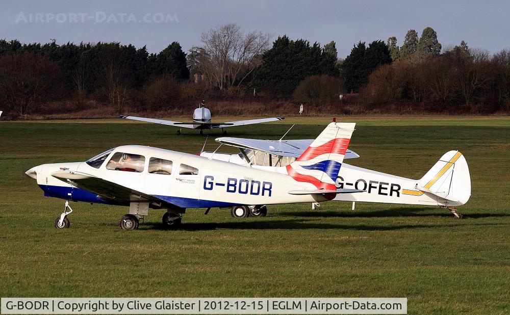 G-BODR, 1979 Piper PA-28-161 Cherokee Warrior II C/N 28-8116318, Ex: N8436B > G-BODR - Originally owned to, Airways Aero Associations Ltd in January 1988 and currently with, Booker Aircraft Leasing Ltd since January 2012.