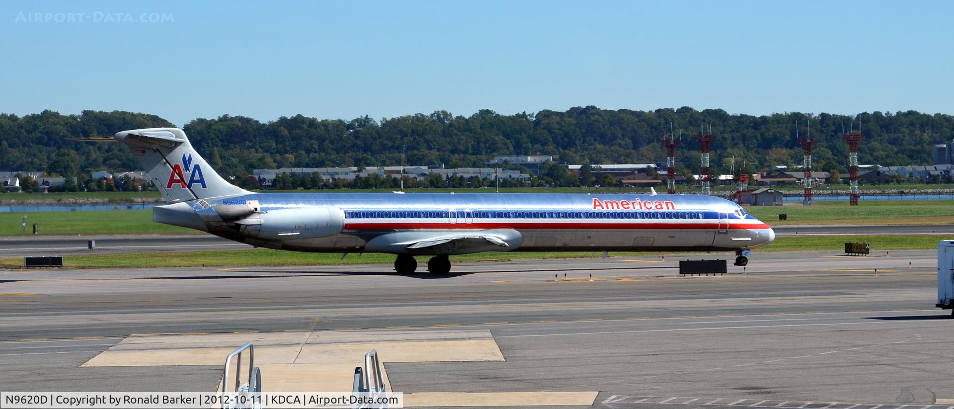 N9620D, 1997 McDonnell Douglas MD-83 (DC-9-83) C/N 53591, Taxi DCA