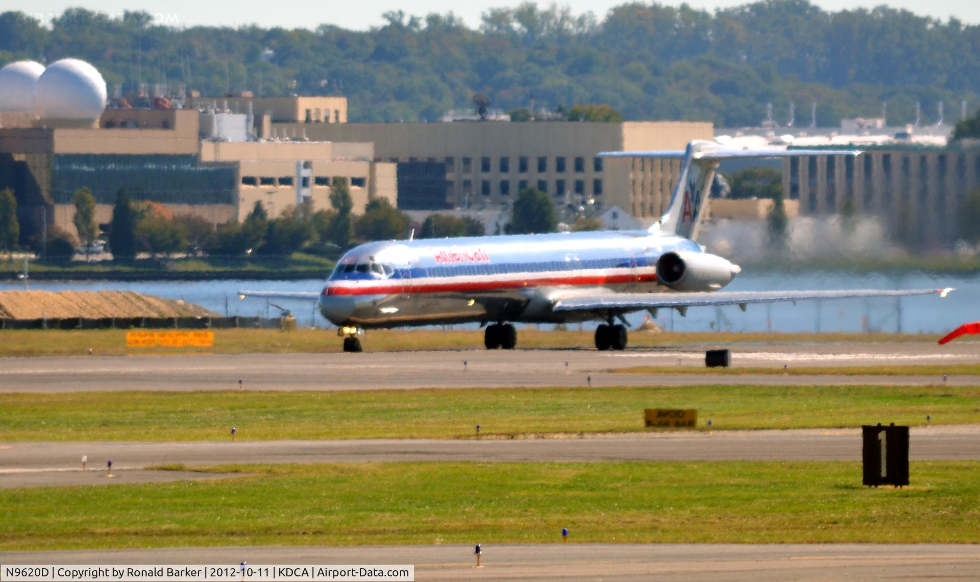 N9620D, 1997 McDonnell Douglas MD-83 (DC-9-83) C/N 53591, Takeoff DCA