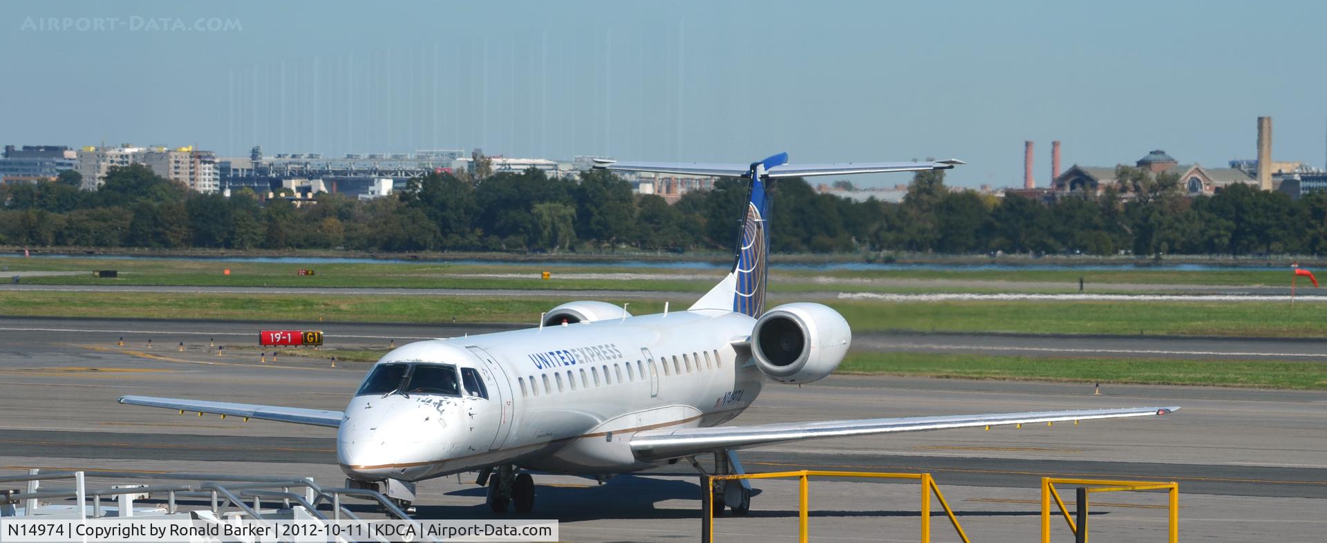 N14974, 1999 Embraer ERJ-145LR (EMB-145LR) C/N 145161, Taxi DCA