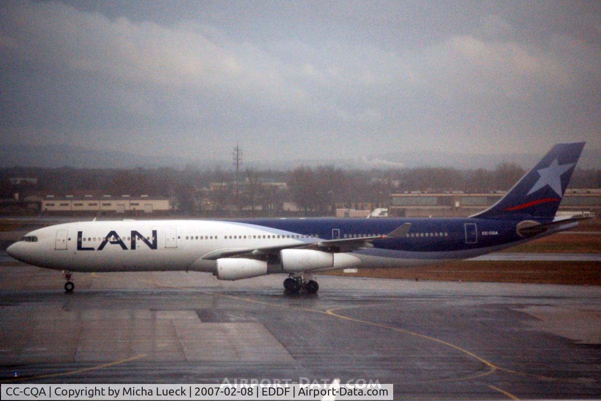 CC-CQA, 2000 Airbus A340-313X C/N 359, At Frankfurt