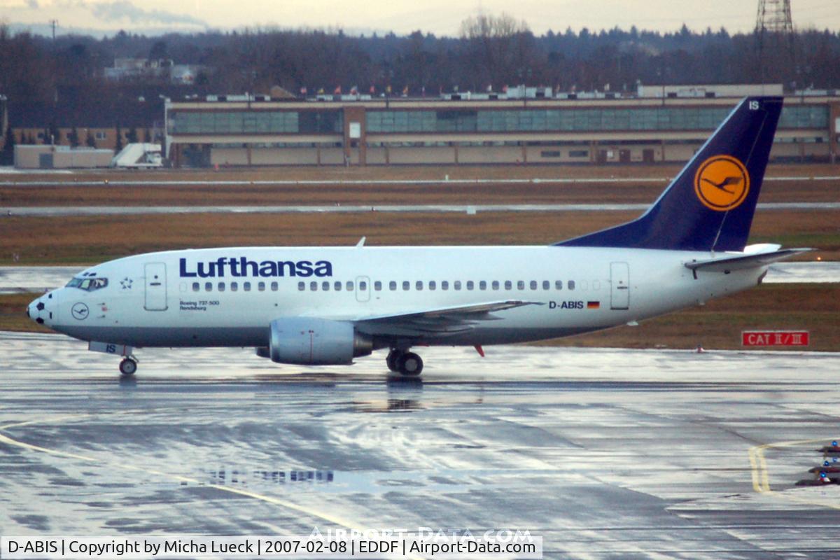 D-ABIS, 1991 Boeing 737-530 C/N 24942, At Frankfurt