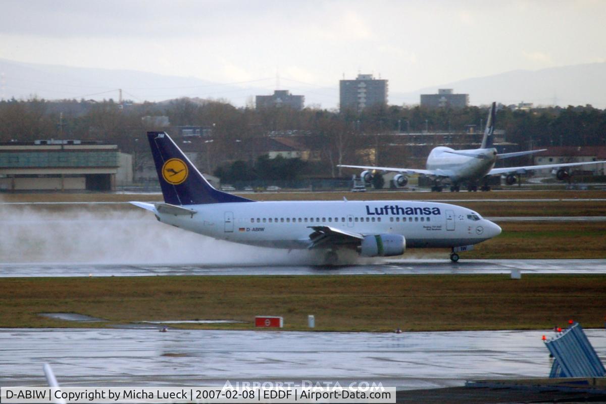 D-ABIW, 1991 Boeing 737-530 C/N 24945, At Frankfurt