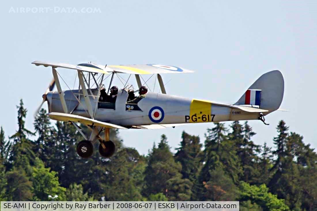 SE-AMI, 1944 De Havilland DH-82A Tiger Moth II C/N 86526, De Havilland DH.82A Tiger Moth [86526] Barkarby~SE 07/06/2008
