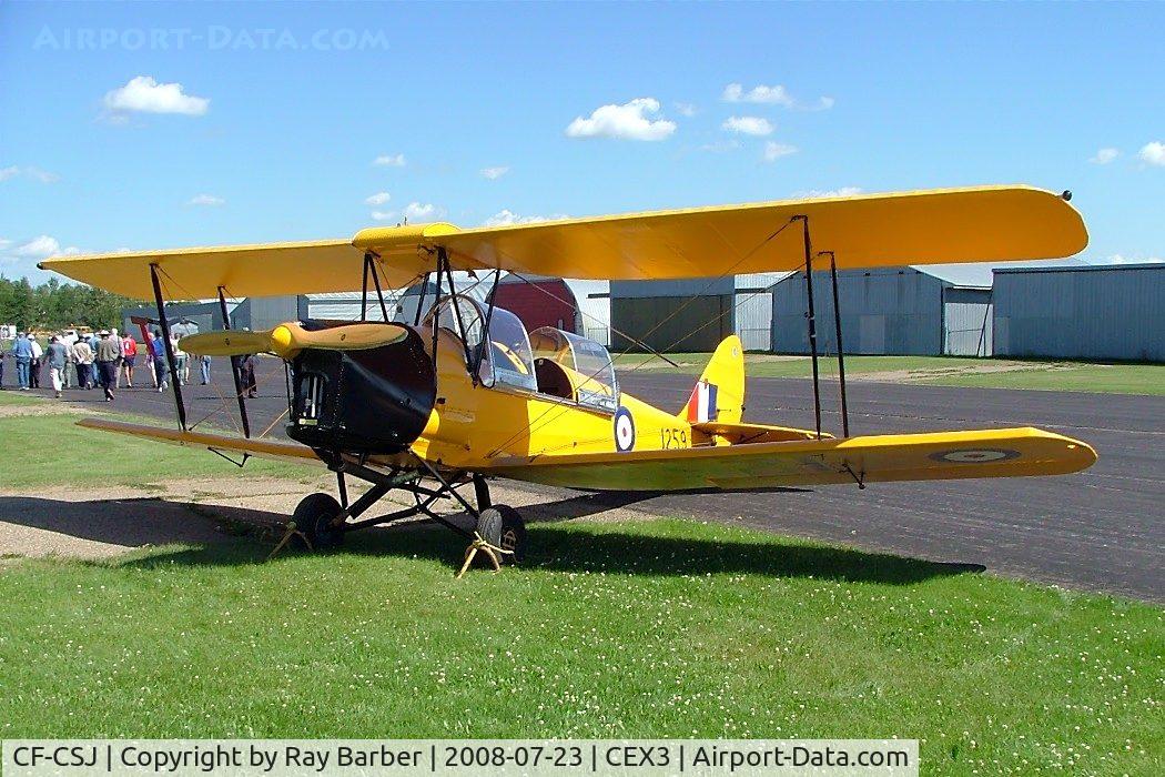 CF-CSJ, 1942 De Havilland Canada DH-82C Tiger Moth C/N DHC1462, De Havilland DH.82C Tiger Moth [DHC1462]  Wetaskiwin~C 23/07/2008