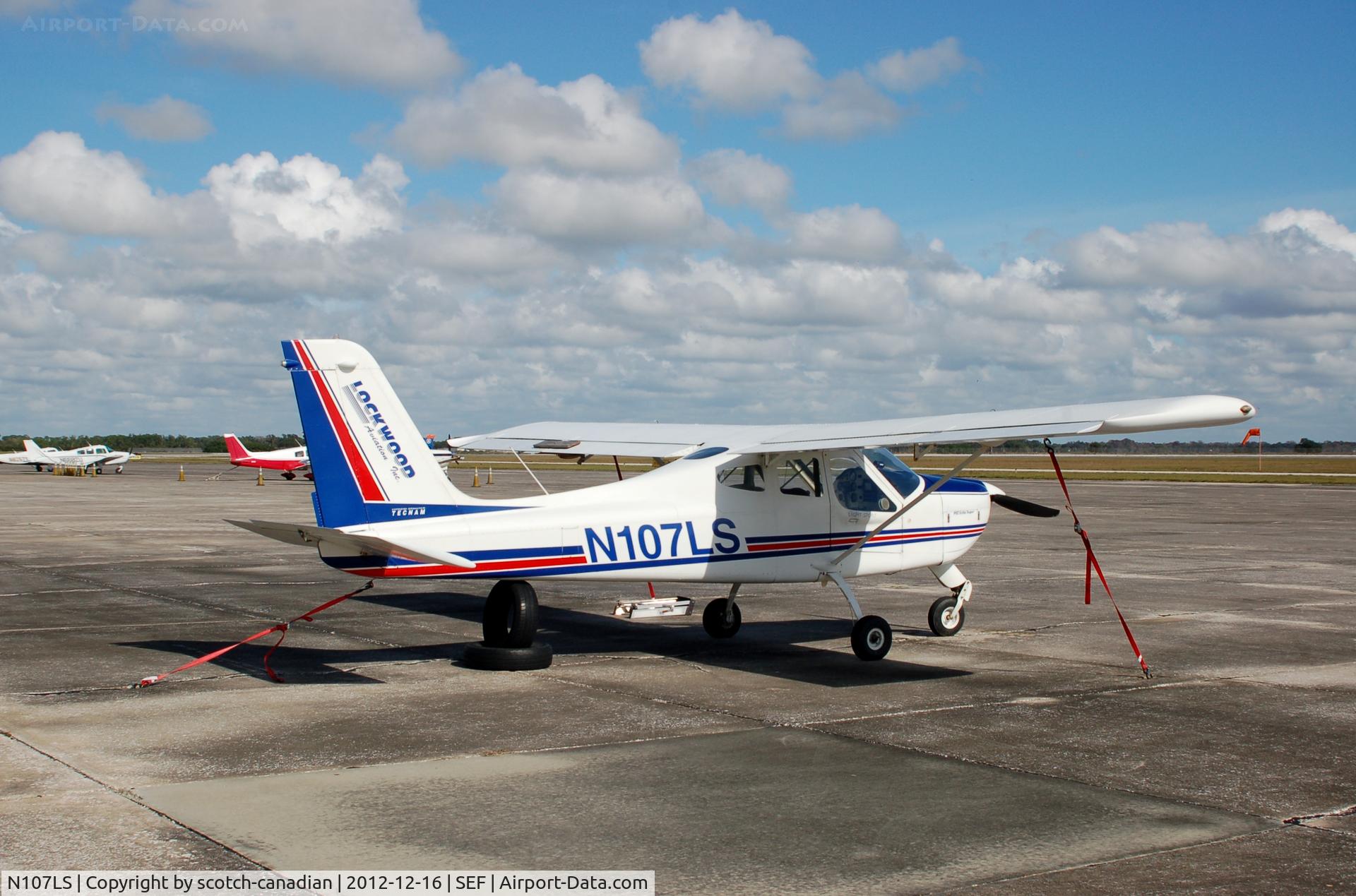 N107LS, 2006 Tecnam P-92 Echo Super C/N 980, 2006 Costruzioni Aeronautiche Tecna P92 ECHO SUPER, N107LS, at Sebring Regional Airport, Sebring FL
