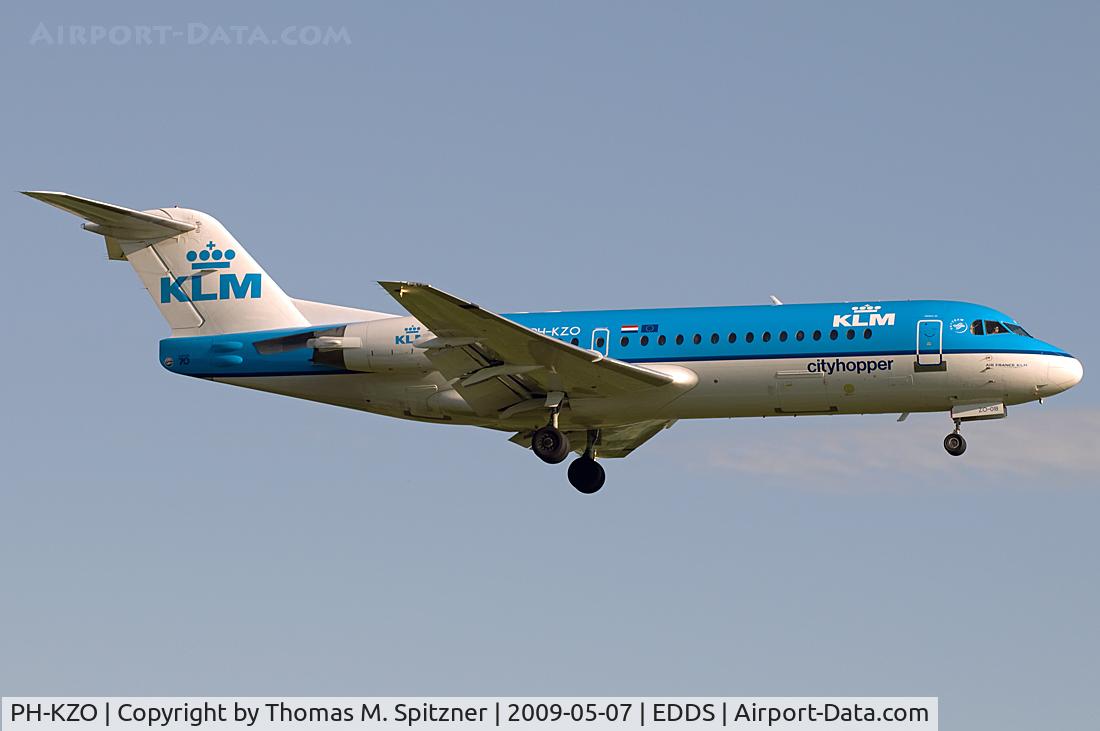 PH-KZO, 1995 Fokker 70 (F-28-0070) C/N 11538, KLM Cityhopper PH-KZO