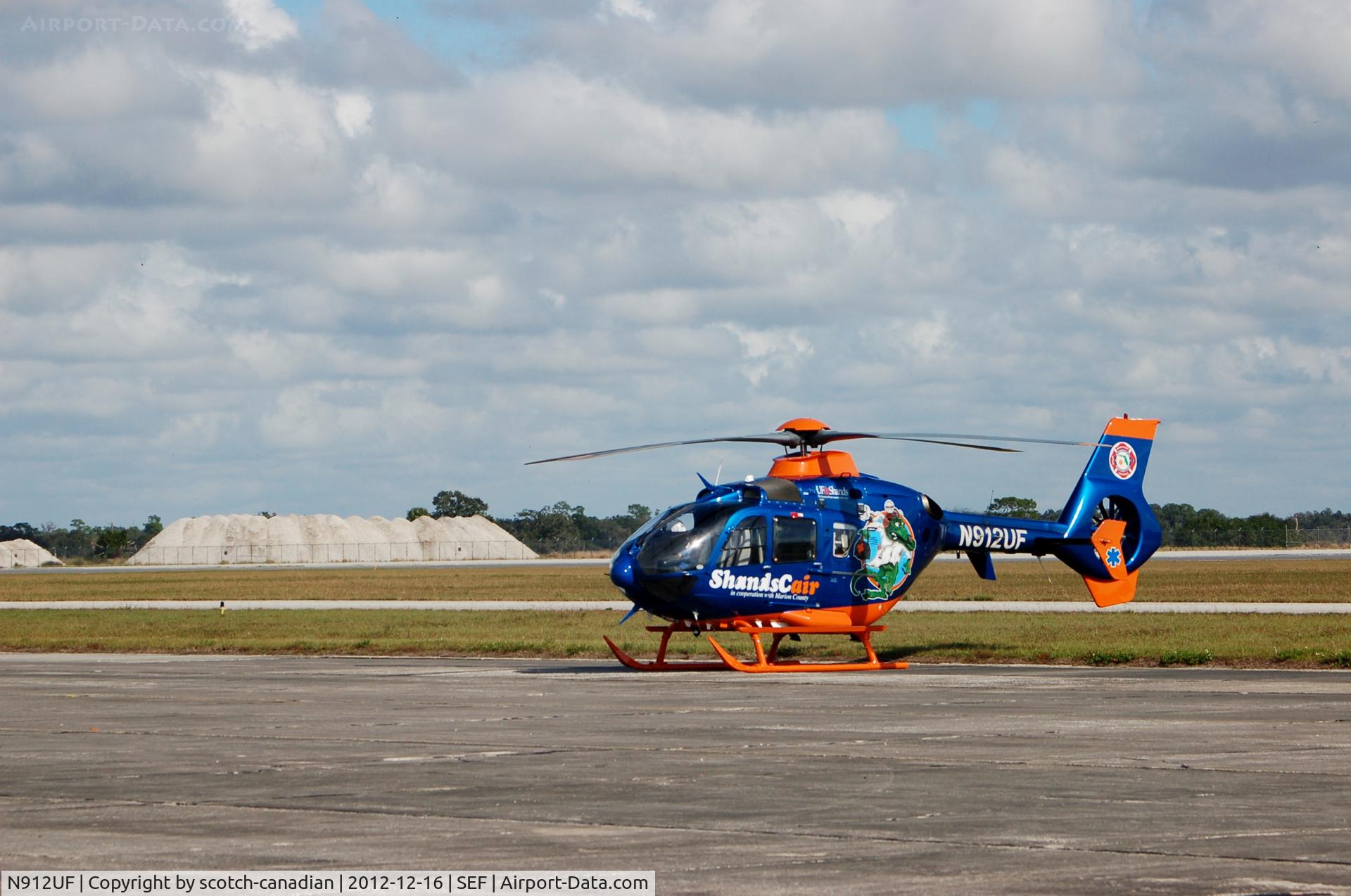 N912UF, 2011 Eurocopter EC-135P-2i C/N 1012, 2011 Eurocopter Deutschland Gmbh EC 135, N912UF, at Sebring Regional Airport, Sebring FL
