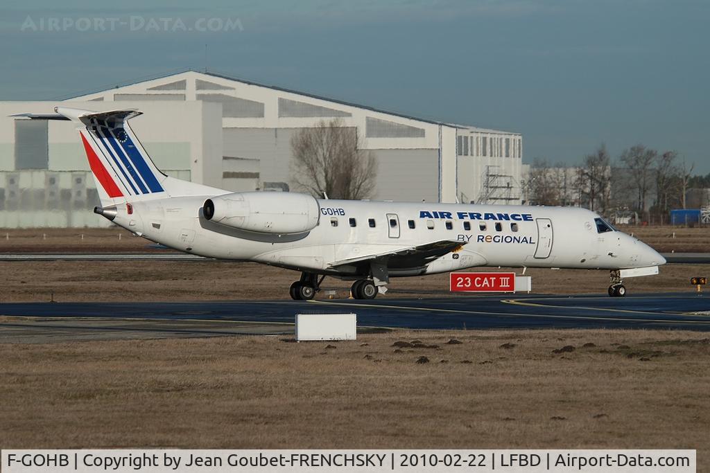 F-GOHB, 1999 Embraer ERJ-135ER (EMB-135ER) C/N 145198, AF3126 to BCN