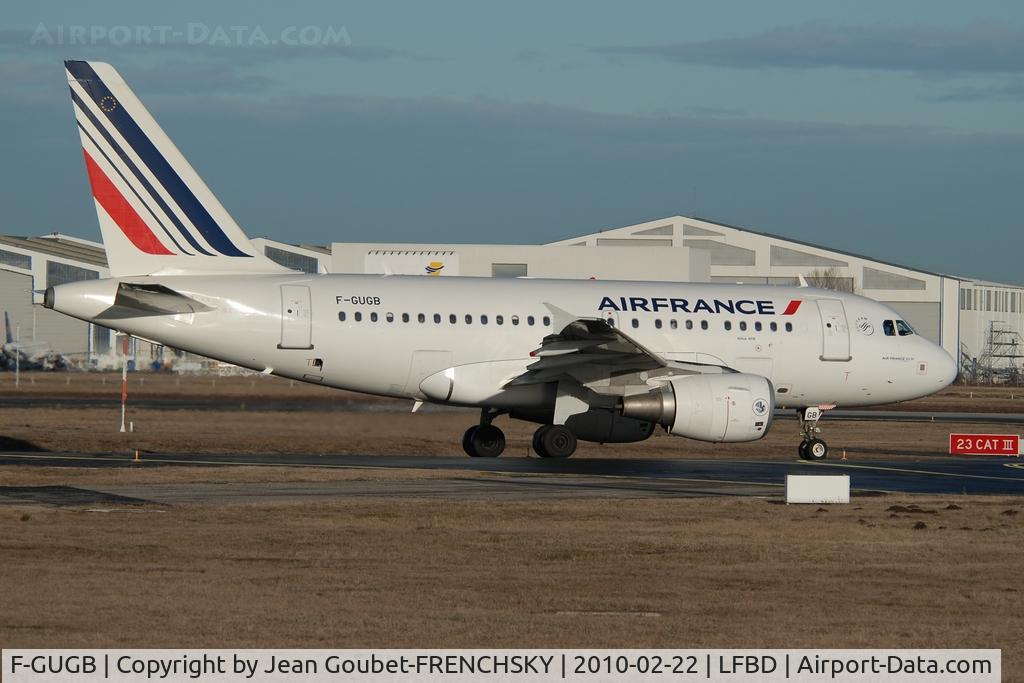 F-GUGB, 2003 Airbus A318-111 C/N 2059, AF7807 to LYON