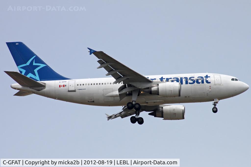 C-GFAT, 1990 Airbus A310-304 C/N 545, Landing