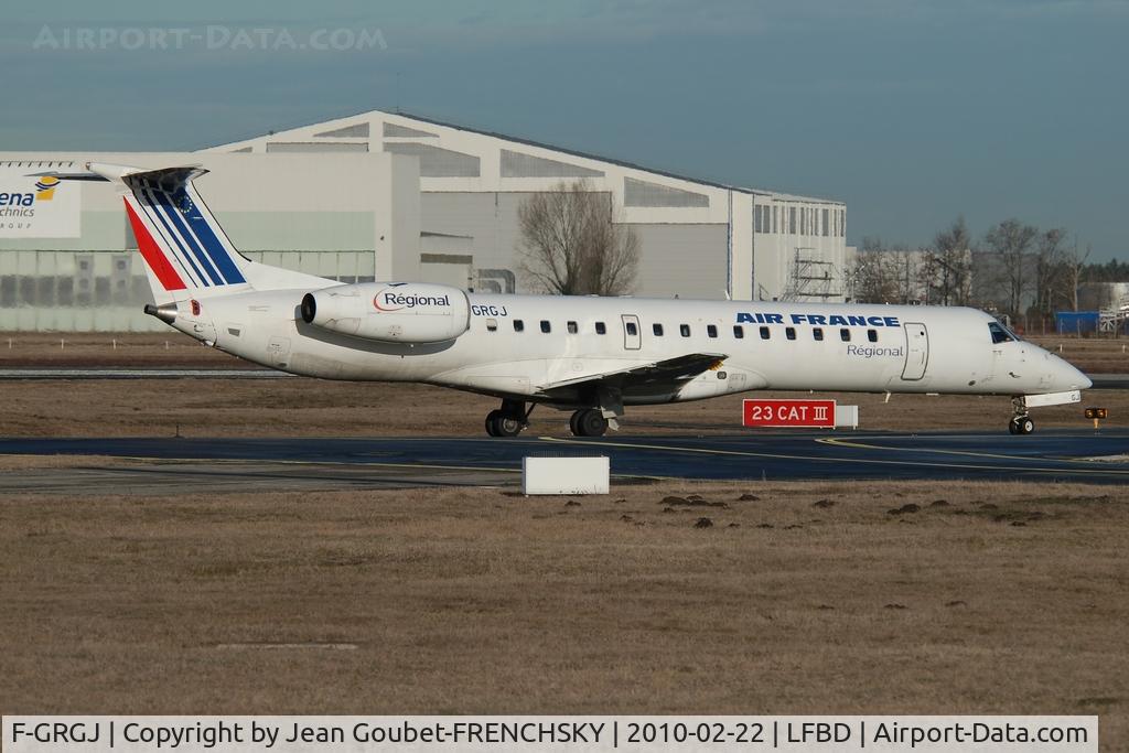 F-GRGJ, 1999 Embraer EMB-145EU (ERJ-145EU) C/N 145297, AF3134 to LILLE