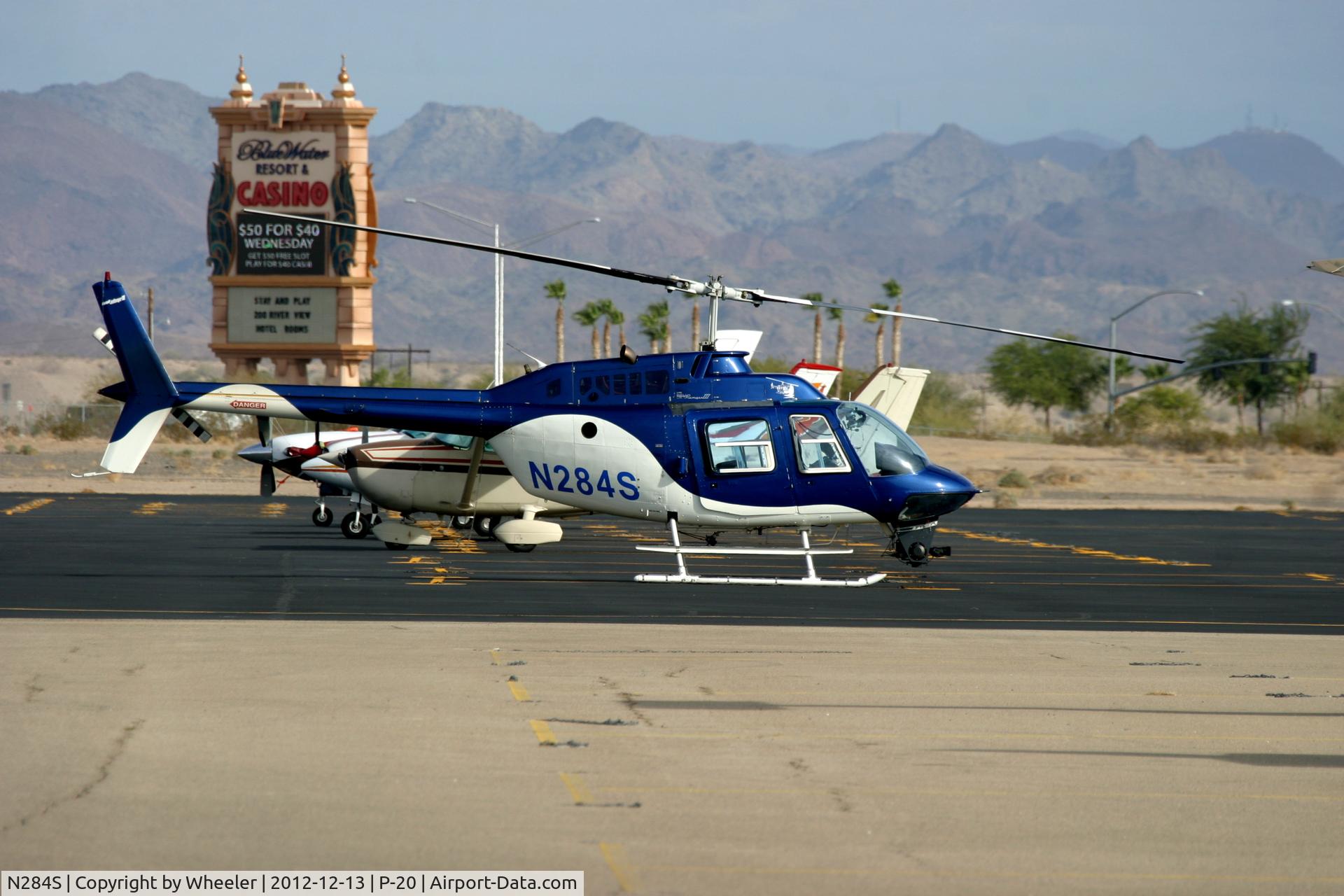 N284S, 1978 Bell 206B JetRanger III C/N 2393, Parker Arizona
