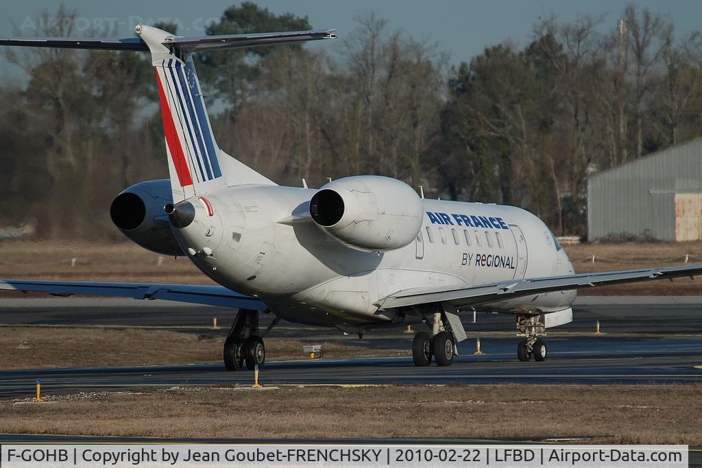 F-GOHB, 1999 Embraer ERJ-135ER (EMB-135ER) C/N 145198, point Alpha / runway 23
