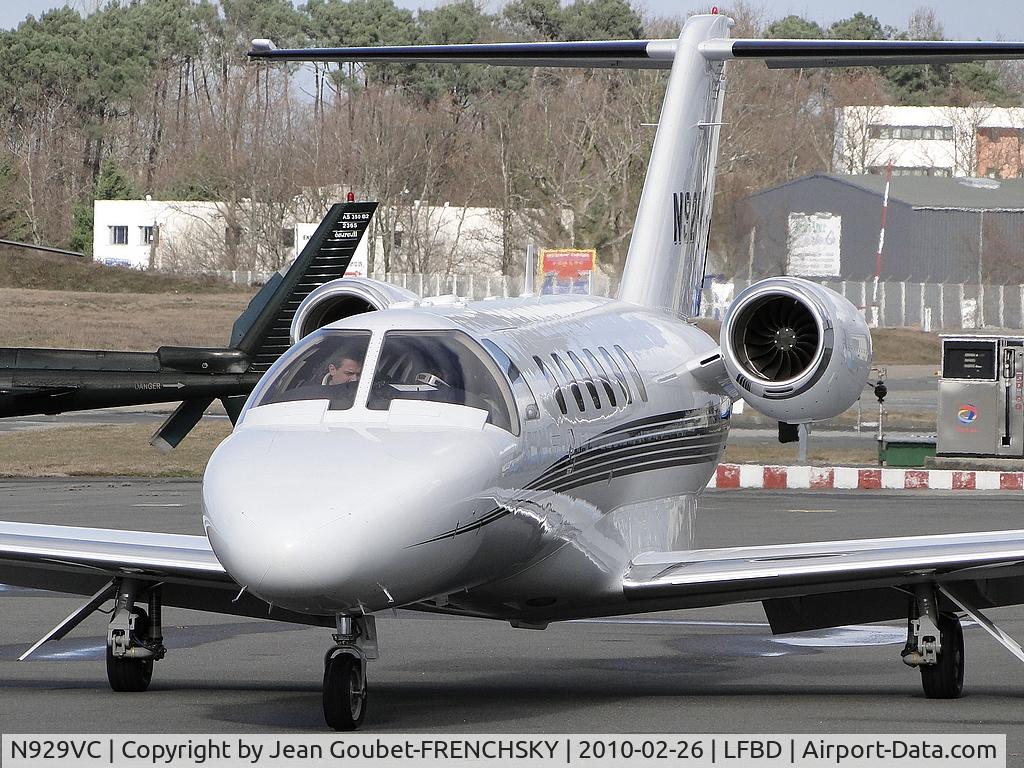 N929VC, 2007 Cessna 525A CitationJet CJ2+ C/N 525A0353, private