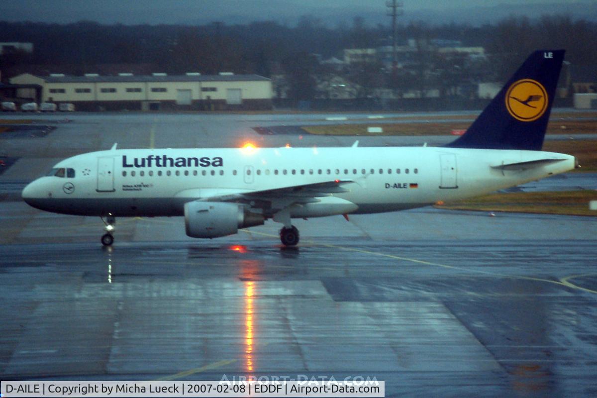 D-AILE, 1996 Airbus A319-114 C/N 627, At Frankfurt