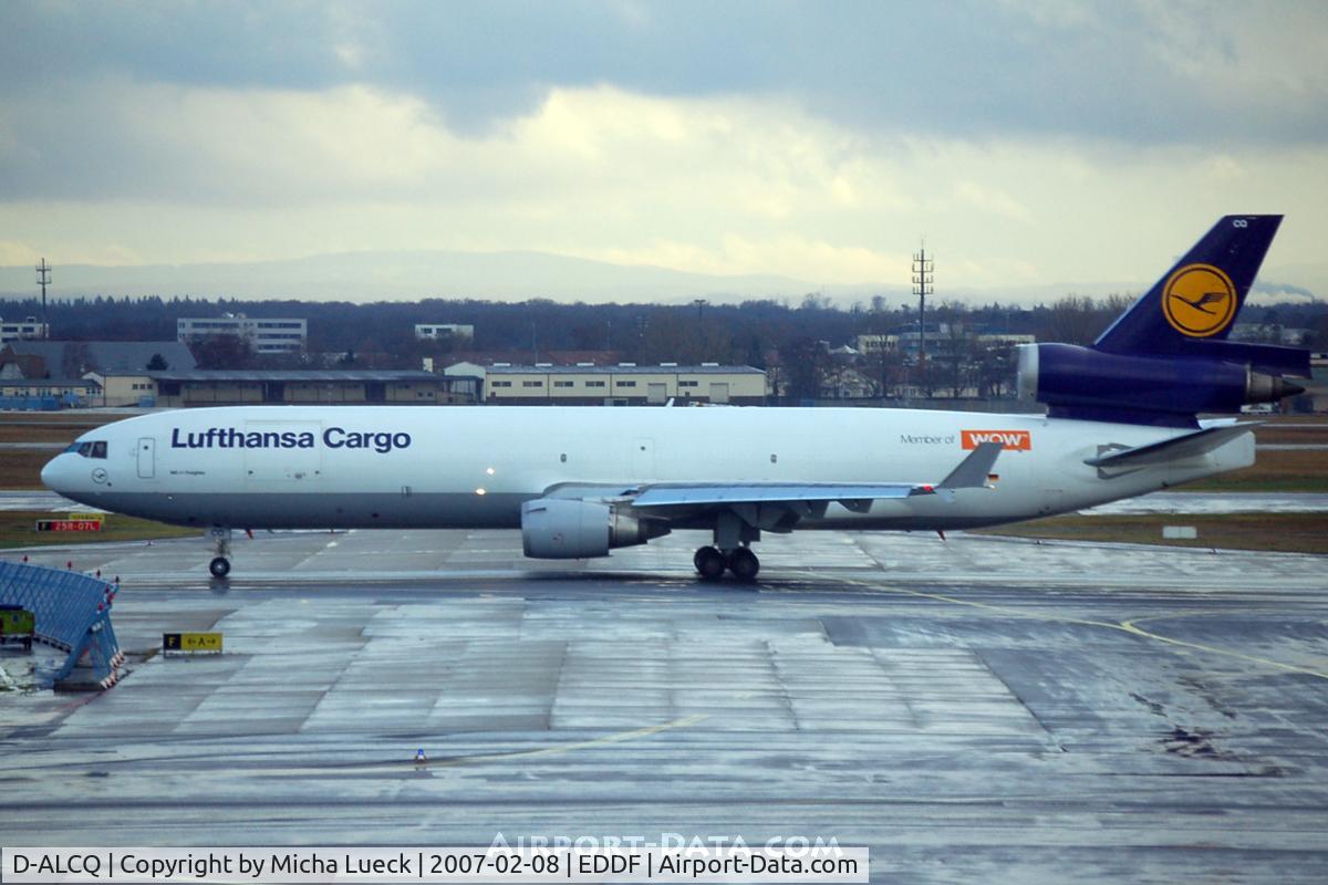 D-ALCQ, 1993 McDonnell Douglas MD-11F C/N 48431, At Frankfurt