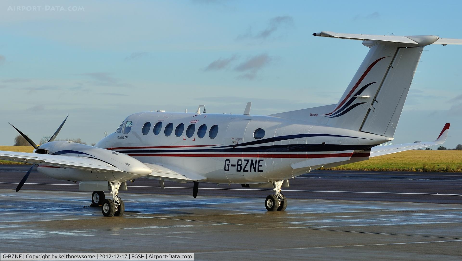 G-BZNE, 2000 Raytheon King Air 350 (B300) C/N FL-286, Awaiting another movement !
