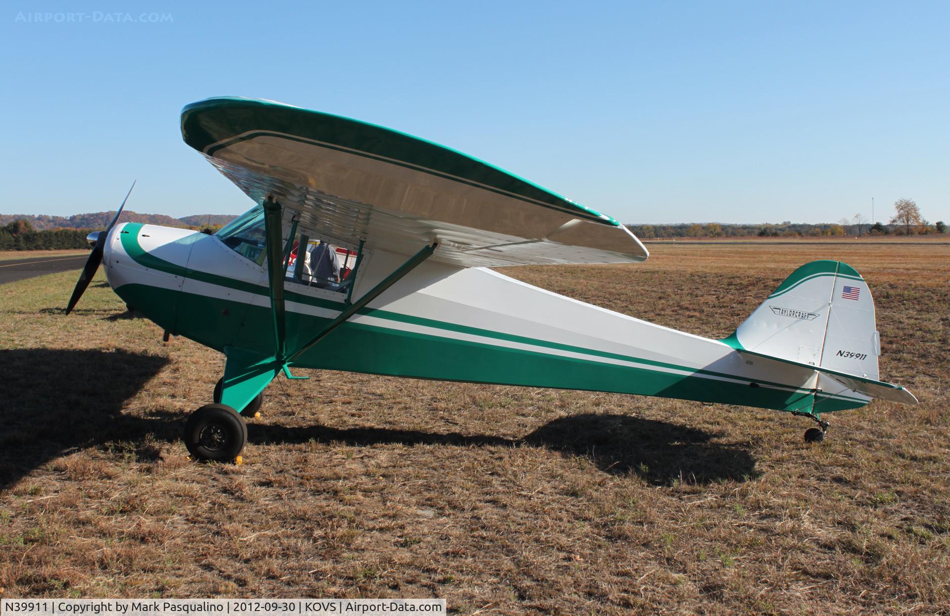 N39911, 1945 Taylorcraft BC12-D C/N 6564, Taylorcraft BC12-D