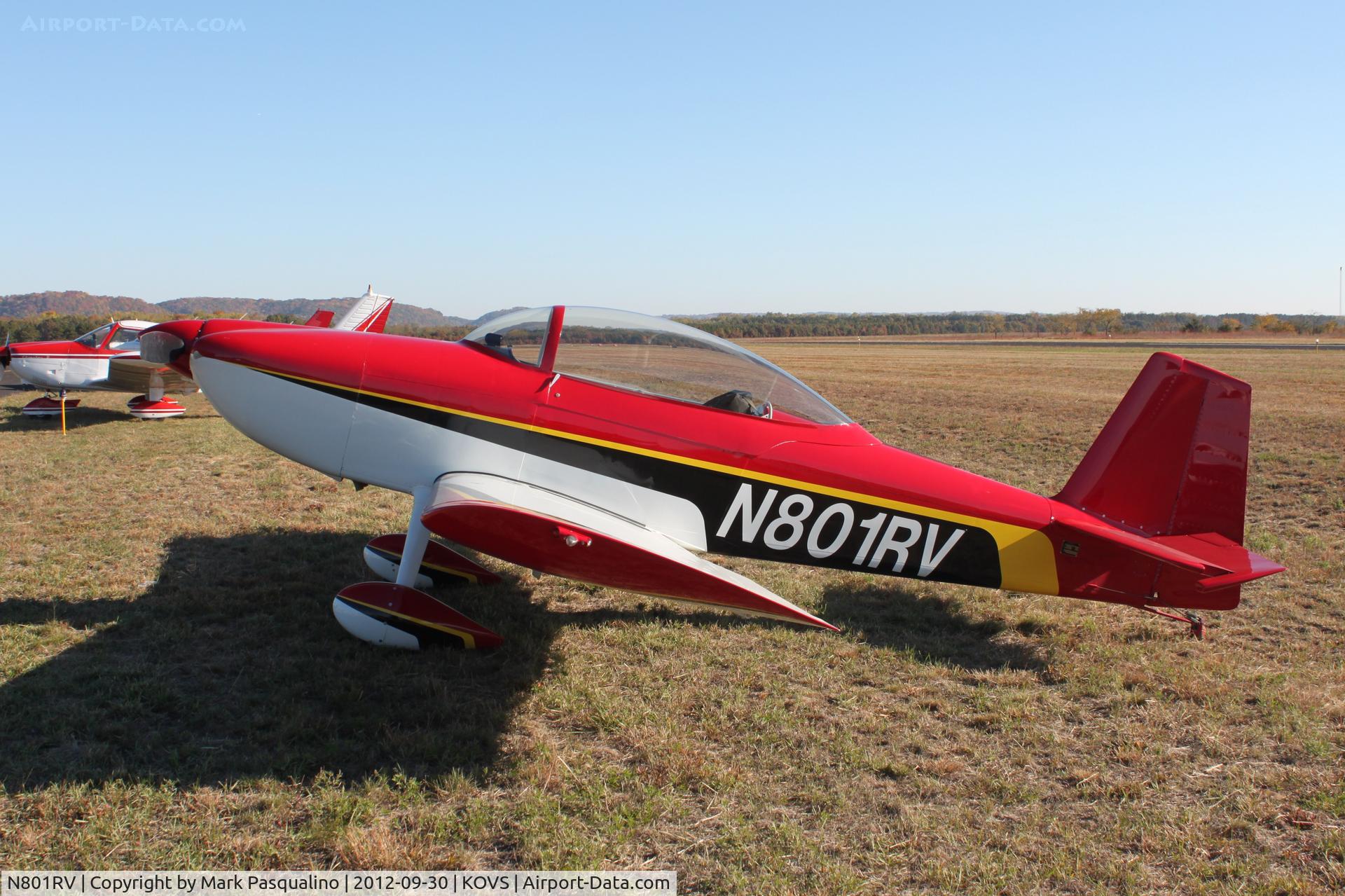 N801RV, 1998 Vans RV-8 C/N 80126, Vans RV-8