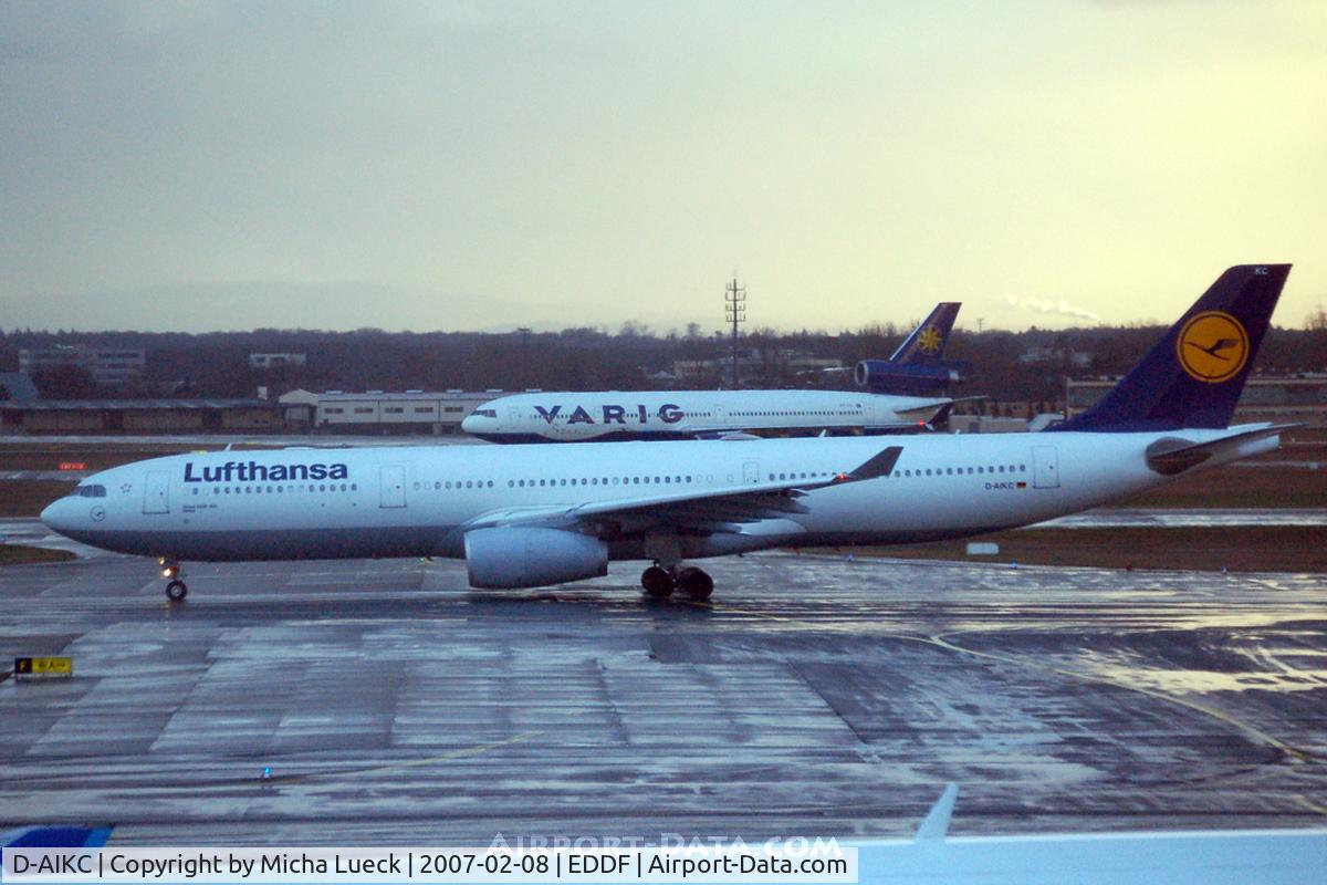 D-AIKC, 2004 Airbus A330-343X C/N 579, At Frankfurt