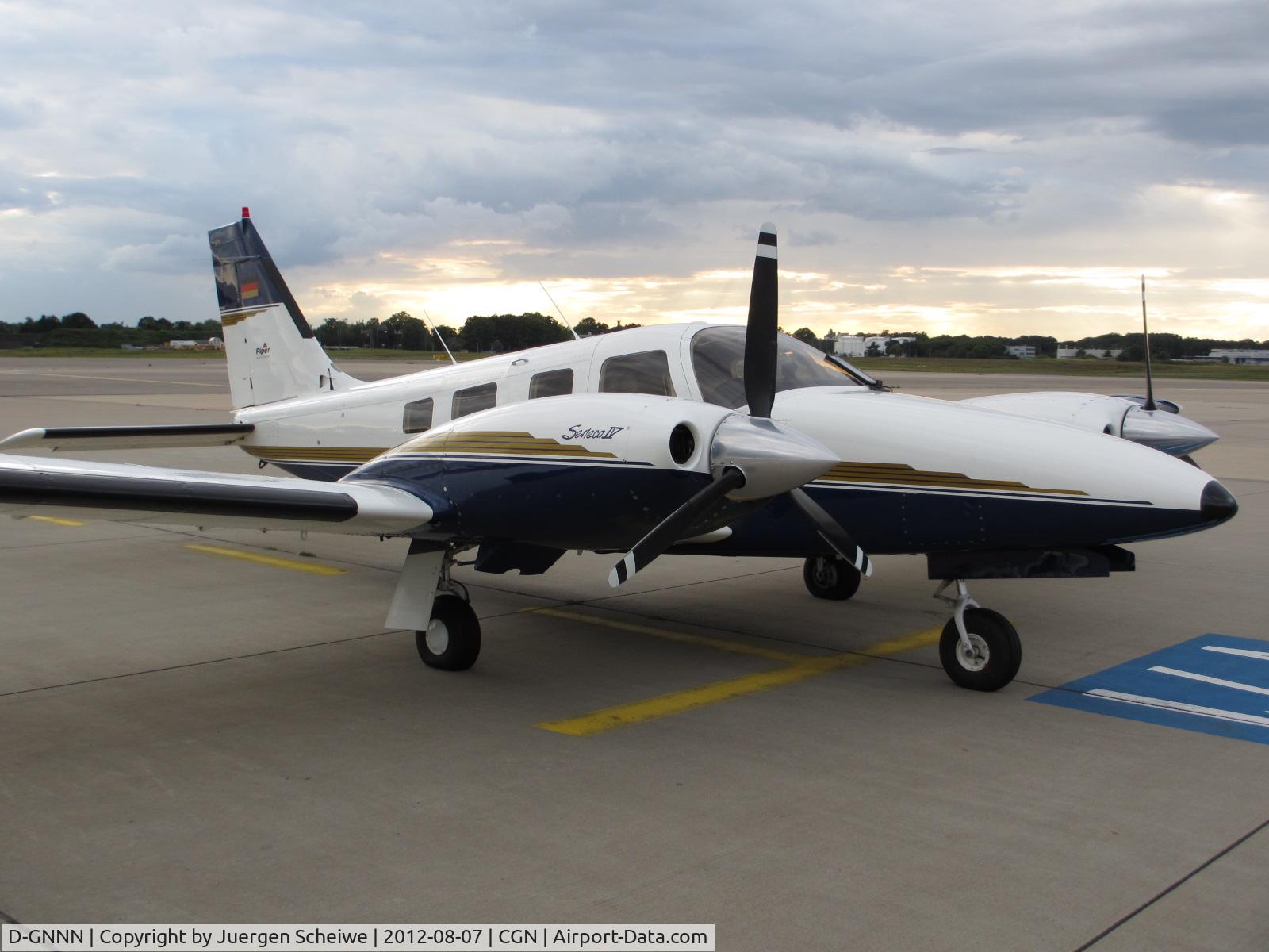 D-GNNN, 1996 Piper PA-34-220T Seneca IV C/N 34-47017, D-GNNN at Koeln-Bonn Airport