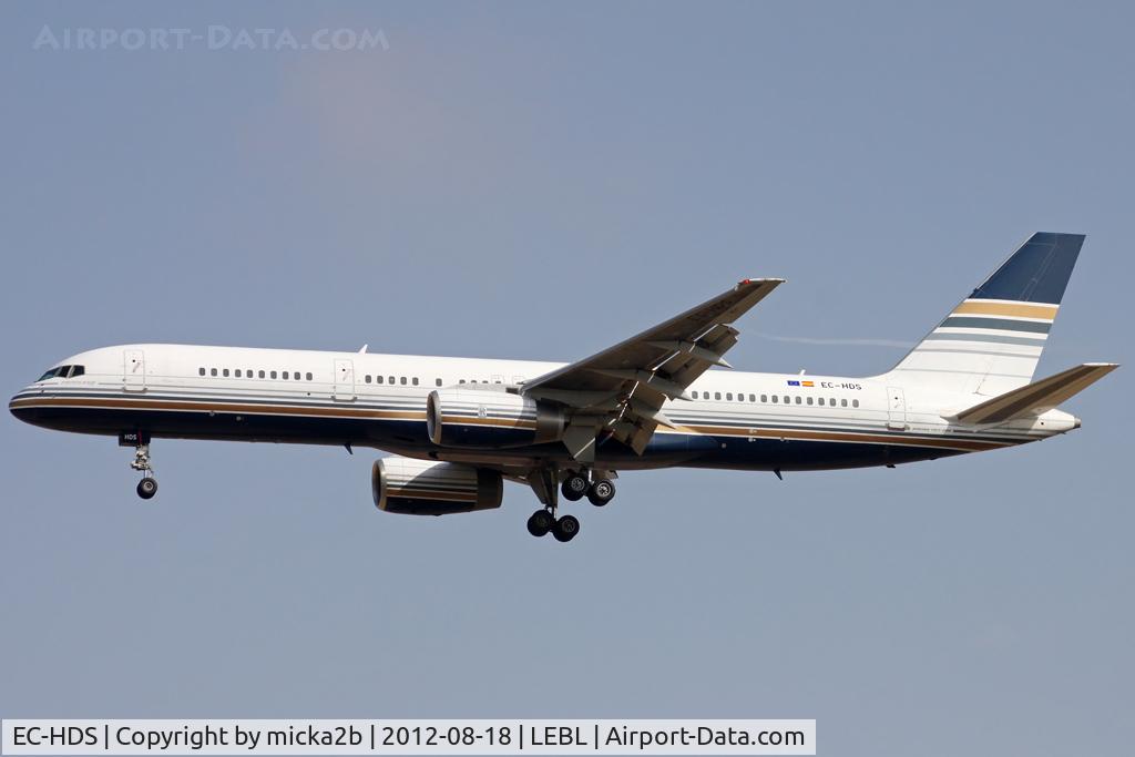 EC-HDS, 1999 Boeing 757-256 C/N 26252, Landing